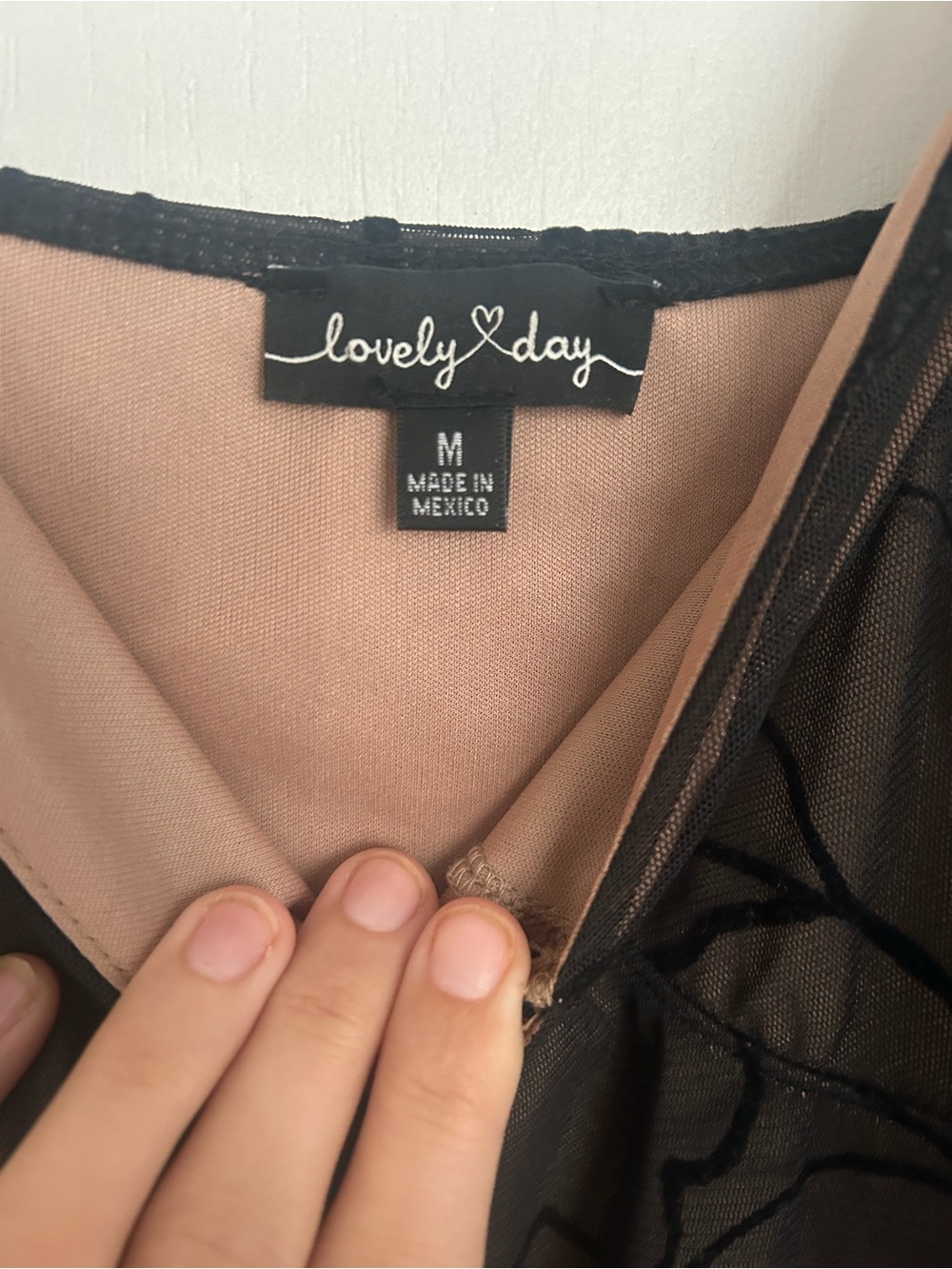 Lovely Day Black Floral Midi Slip Dress - Picture 5 of 5